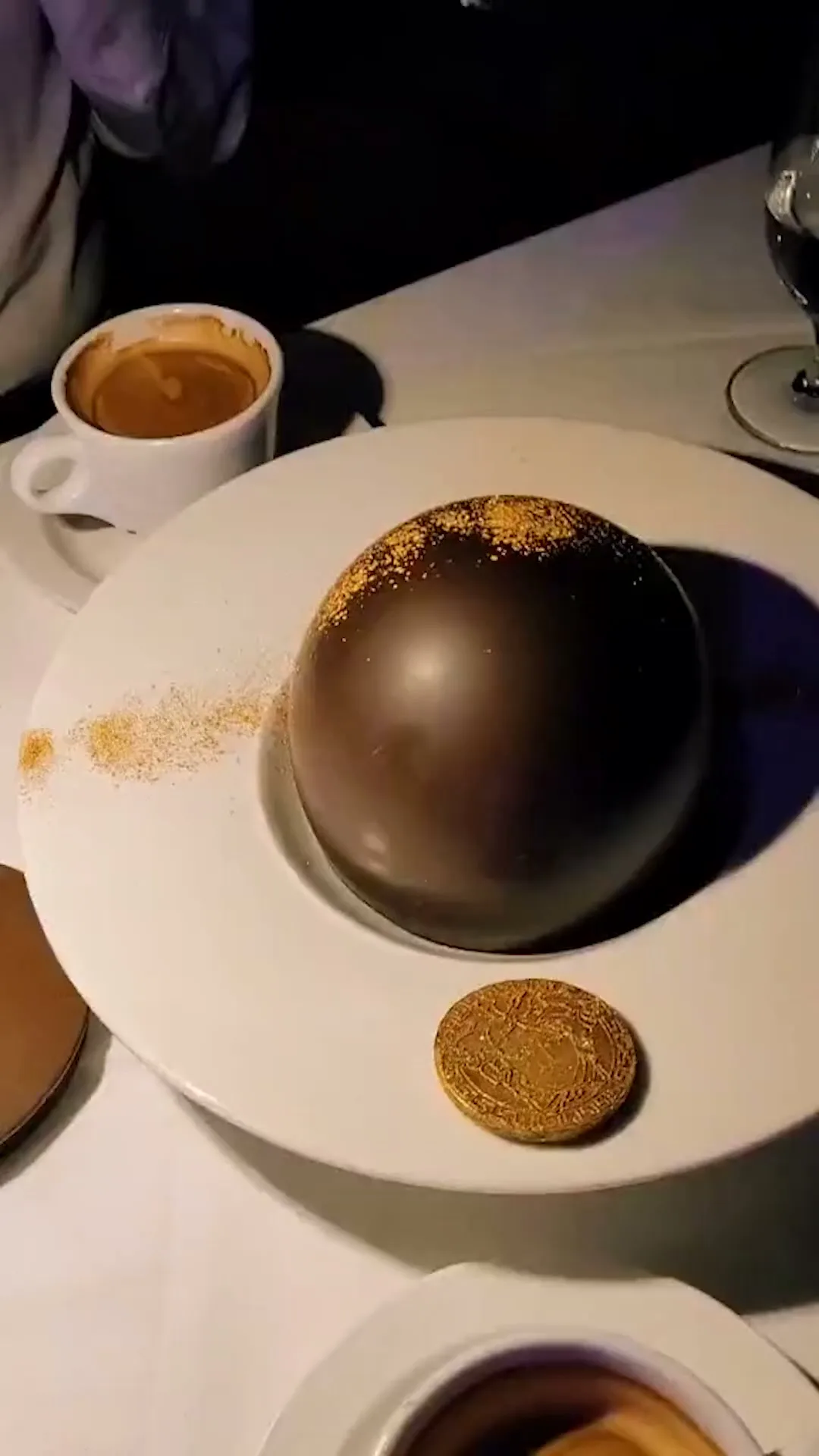 Dining at a molecular gastronomy place is wild. The food was so fancy, my bill came with foam on top. 😸
